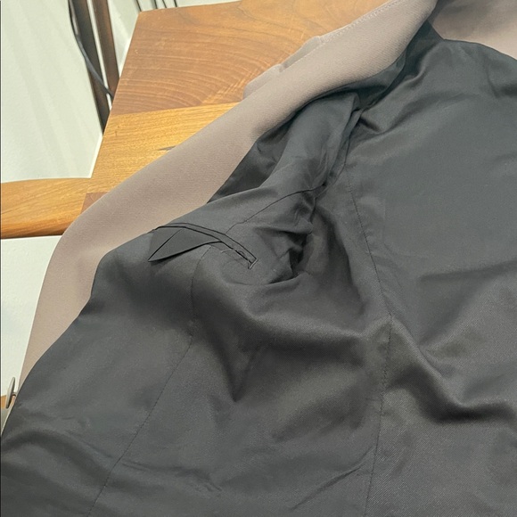 Club Monaco Taupe Double-Breasted Blazer Jacket business casual sz 6 - Picture 7 of 11